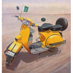 S. M. Fawad, 46 x 50 Inch, Oil on Canvas, Realistic Painting, AC-SMF-271 S. M. Fawad, 46 x 50 Inch, Oil on Canvas, Realistic Painting, AC-SMF-271